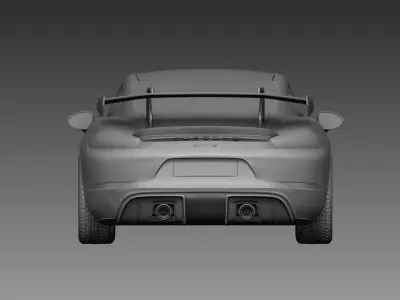PORSCHE 718 CAYMAN GT4 3D PRINT MODEL 3D print model