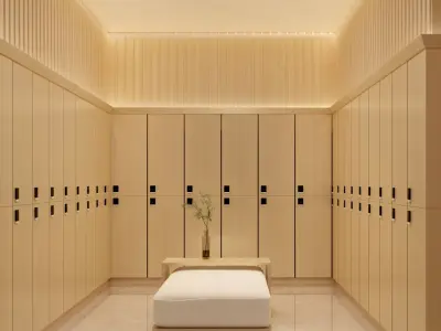 locker room 3D model