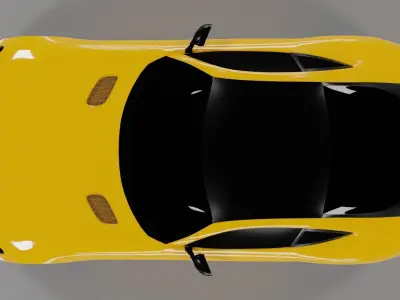 Mercedes AMG GT 3D model purchase
