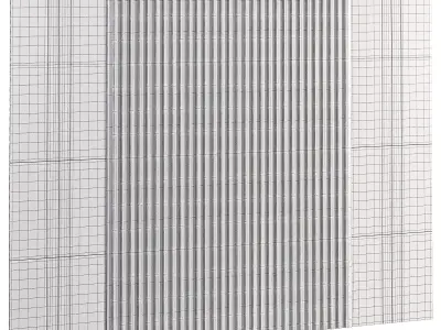 Panel 3D model 12