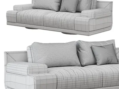 Fendi Casa Artu Sofa 3D model