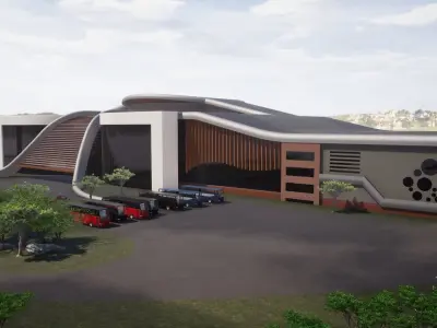 International Convention  Center 3D model