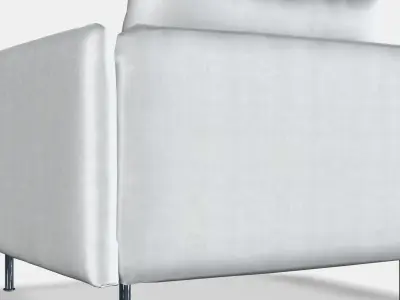 SODERHAMN Armchair Low-poly 3D model