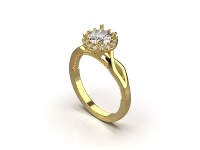 ring code 111 3D print model
