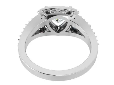 Trillion Halo Ring 3668 3D print model