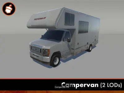 Travelling vehicles bundle 3D Model Pack