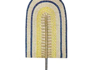 Decorative Fan 2 by ZARA HOME 3D model