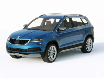 Skoda Karoq Scout 2019 3D model