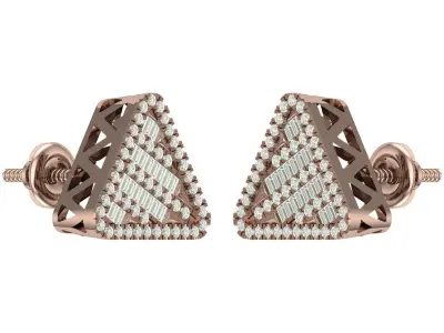 Earring 3D print model 30