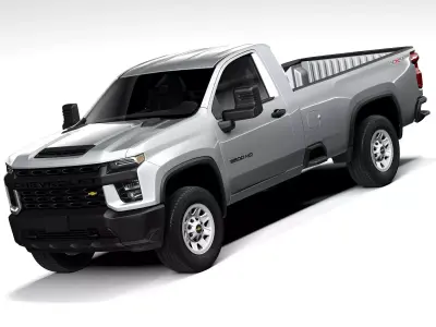 Chevrolet Silverado 3500HD 2022 3D model