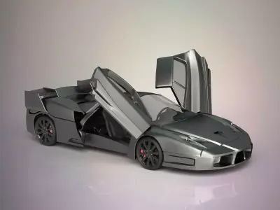 Sport car 3D model