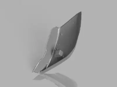 Side cover for Mitsubishi Lancer X 3D print model