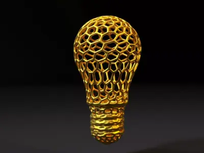 Lamp lampshade 3D print model