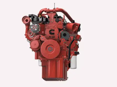Cummins X12 ISG DIESEL ENGINE 3D print model