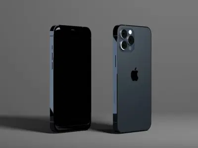 iphone 12 pro max 3D model