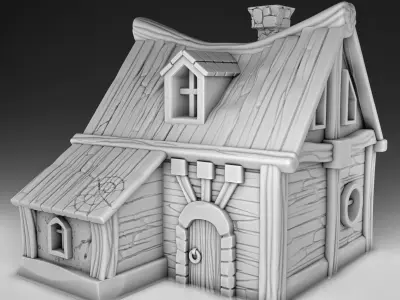 Farm architecture Set Part 2 3D print model