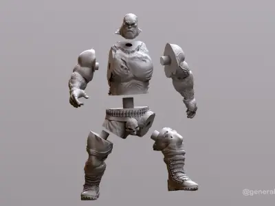 Cazador - Printable 3D print model