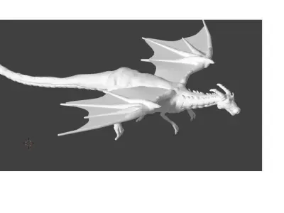 dragon sculpt  3D model
