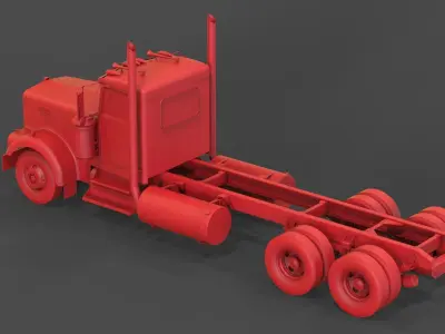 Kenworth W900 3D print model