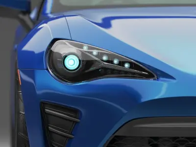 TOYOTA 86 3D model by alkistduem