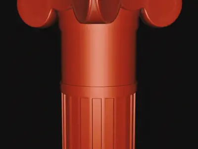 Column Of Celsus Low-poly 3D model