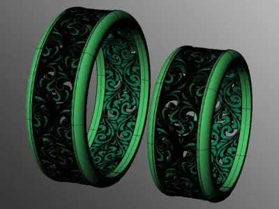 Ring od 84 3D print model 3D print model