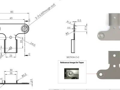 Chair Parts 3D model