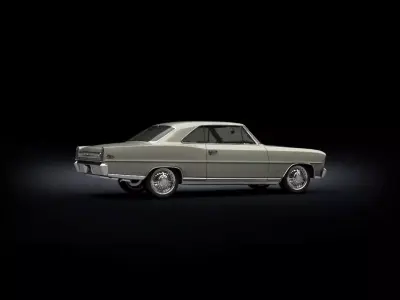 CHEVROLET NOVA SS 1966 3D MODEL 3D model