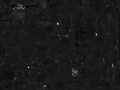 Rusted Scavenged Jeep Wreck 3D Model - Abandoned Vehicle Low-poly 3D model