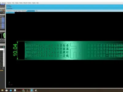 Luxury Pattern Bangle Bracelet Jewelry 3D Model 4154 3D print model