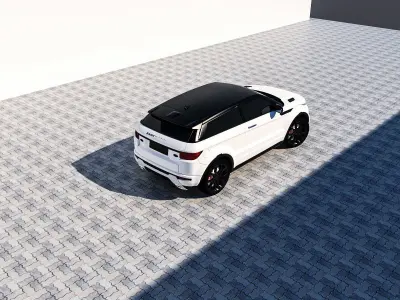 RANGE ROVER EVOQUE Low-poly 3D model