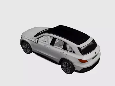 Mercedes-Benz GLC EV 2026 3D model 3D model