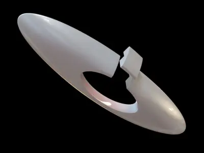 reception marble 3D model