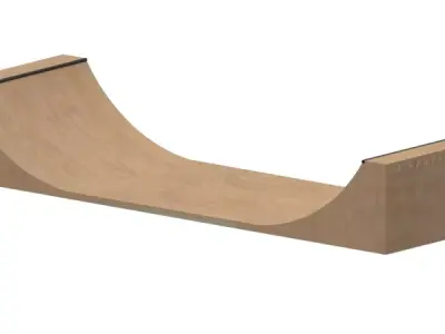 SKATE RAMP Free 3D model
