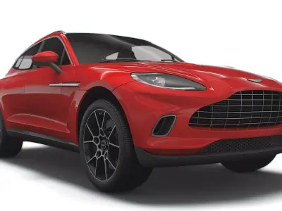 Aston Martin DBX Worldwide 2021 3D model