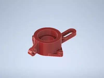 control bracket 3D model