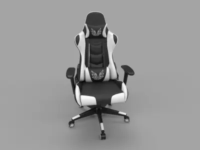 Gaming Chair Low-poly 3D model buy