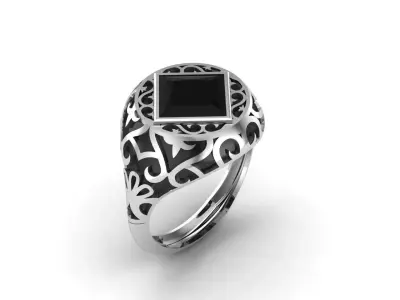 STL 3DM Gents Rings Ready Models Mens Rings 3D print model 3D print model