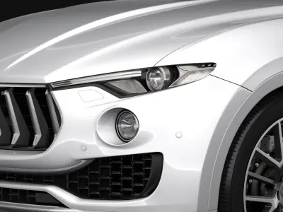 Maserati Levante 2018 3D model