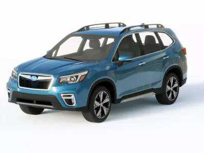 Subaru Forester 2019 3D model