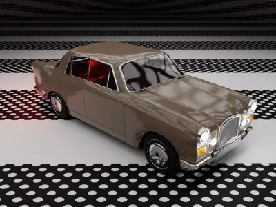 BMC Vanden Plas princess 3 litre 1964-1968  Car Model 3D model