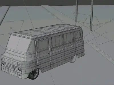 Zuk auto 3D model