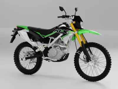 2016 - Kawasaki KLX 150BF 3D model