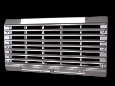 LAND ROVER DEFENDER 110 GRILL 3D print model
