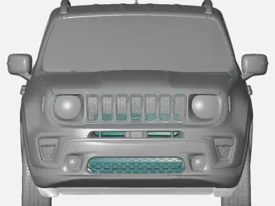 Jeep Renegade 4xe S 2020 - Exterior Scan 3D model