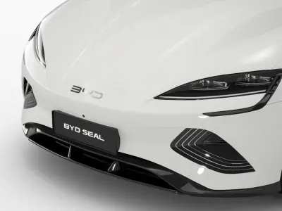 2024 BYD Seal With Interior  3D model