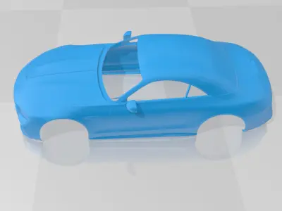 Mercedes Benz SL Monogram Maybach - Body Car STL Model 3D print model