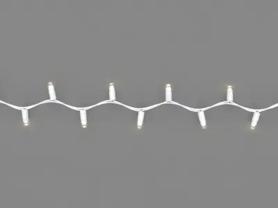 Christmas Lights String 3D model