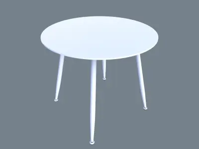 Round Table 3D model order