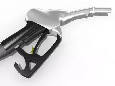 petrol gun 3D model